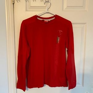 Red Ferrari Long Sleeved Shirt